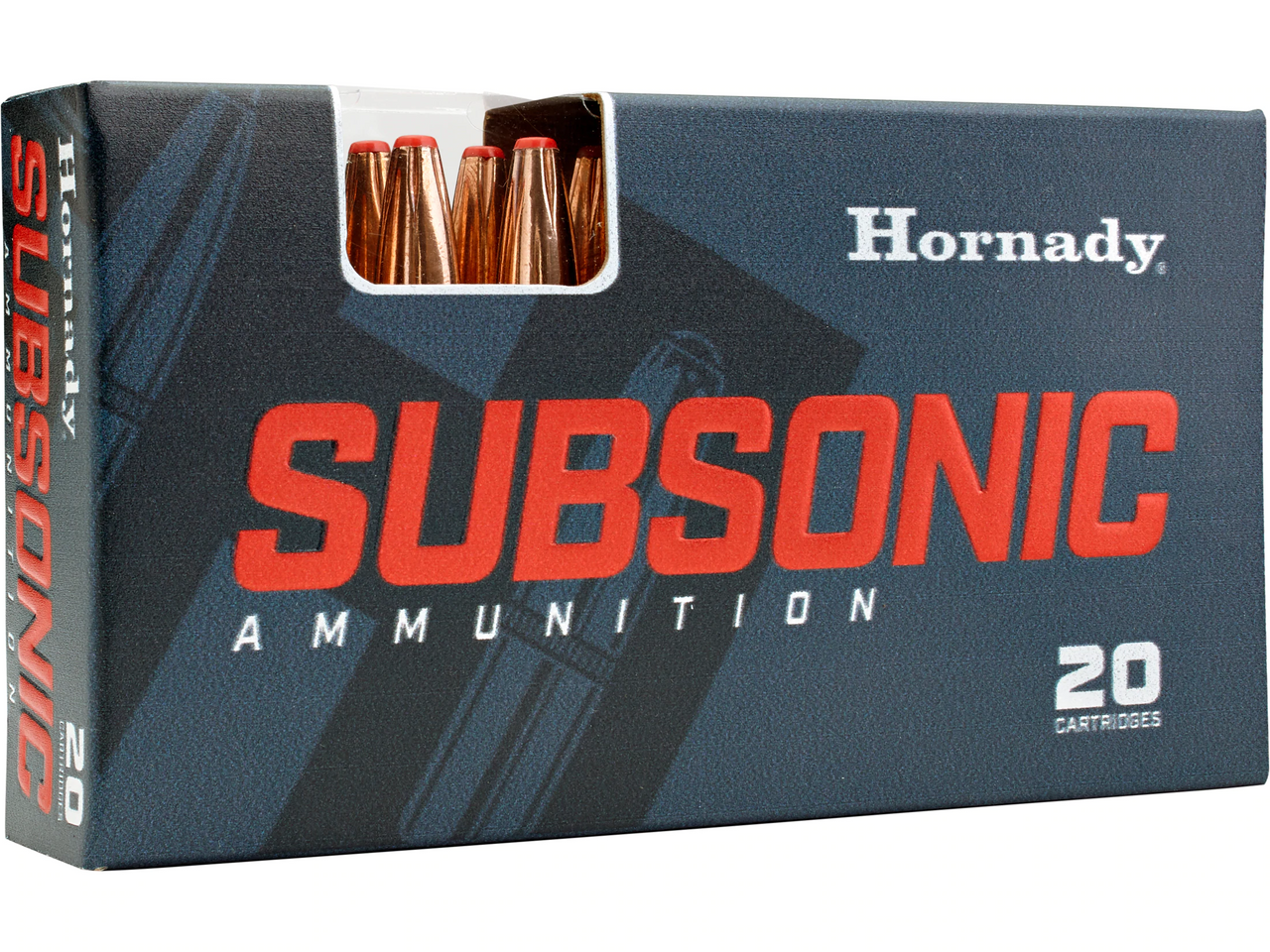 Hornady Subsonic 30-30 Win 175 Gr Sub-X 20 Rds Hornady Subsonic 30-30 Win 175 Gr Sub-X 20 Rds