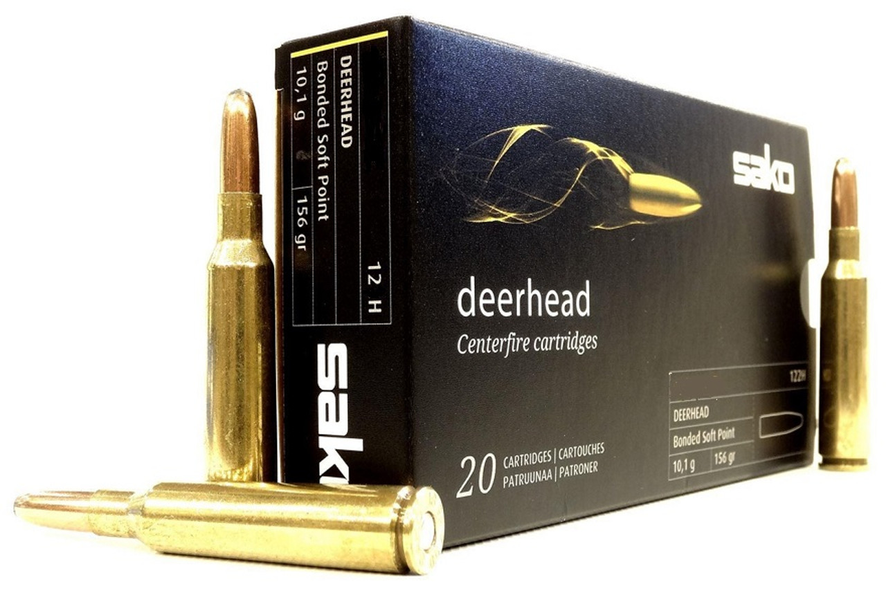 Sako Deerhead 6.5 Creedmoor 156 Gr Bonded SP 123H 20 Rds Sako Deerhead 6.5 Creedmoor 156 Gr Bonded SP 123H 20 Rds