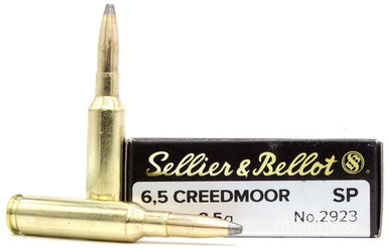 Sellier and Bellot 6.5 Creedmoor 131 Gr Sp 20 Rds Sellier and Bellot 6.5 Creedmoor 131 Gr Sp 20 Rds