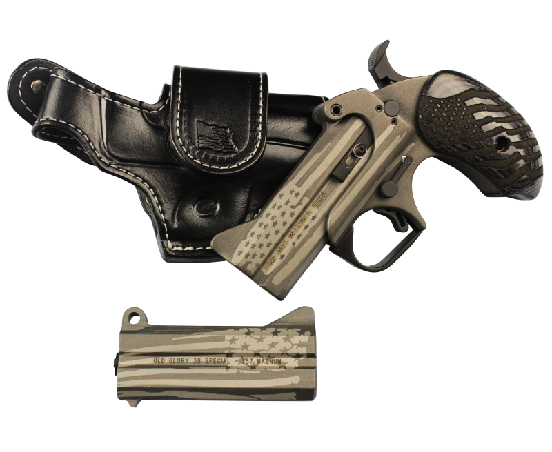Bond Arms Old Glory Stainless .45 LC / .357 Mag 3.5″ Barrel 2-Rounds Package 2 Bond Arms Old Glory Stainless .45 LC / .357 Mag 3.5″ Barrel 2-Rounds Package 2