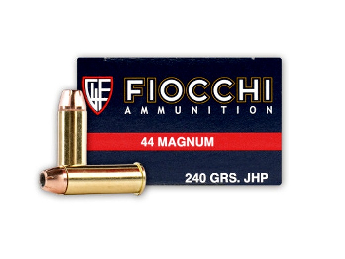 Fiocchi .44 Magnum Fiocchi .44 Magnum – 240gr – JHP – 50/box